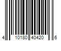 Barcode Image for UPC code 410180404206