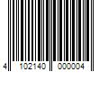 Barcode Image for UPC code 4102140000004