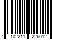 Barcode Image for UPC code 4102211226012