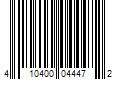 Barcode Image for UPC code 410400044472