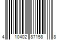 Barcode Image for UPC code 410402871588