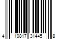 Barcode Image for UPC code 410817314458