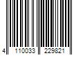 Barcode Image for UPC code 4110033229821