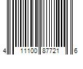 Barcode Image for UPC code 411100877216