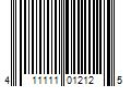 Barcode Image for UPC code 411111012125