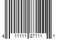 Barcode Image for UPC code 411111871111