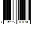 Barcode Image for UPC code 4112522000034