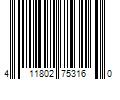 Barcode Image for UPC code 411802753160