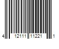 Barcode Image for UPC code 412111112211