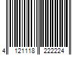 Barcode Image for UPC code 4121118222224