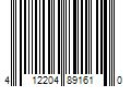 Barcode Image for UPC code 412204891610