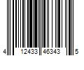 Barcode Image for UPC code 412433463435