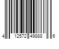 Barcode Image for UPC code 412572498886