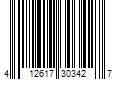 Barcode Image for UPC code 412617303427