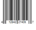 Barcode Image for UPC code 412842274097