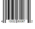 Barcode Image for UPC code 413032600672