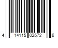 Barcode Image for UPC code 414115025726