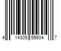 Barcode Image for UPC code 414305556047