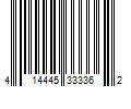 Barcode Image for UPC code 414445333362