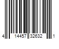 Barcode Image for UPC code 414457326321