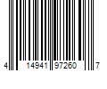 Barcode Image for UPC code 414941972607