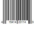 Barcode Image for UPC code 415414201149