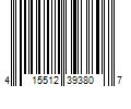 Barcode Image for UPC code 415512393807