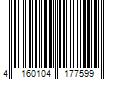 Barcode Image for UPC code 4160104177599