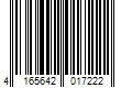 Barcode Image for UPC code 4165642017222