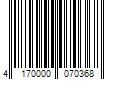 Barcode Image for UPC code 4170000070368