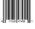 Barcode Image for UPC code 417035474551