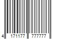 Barcode Image for UPC code 4171177777777