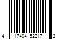 Barcode Image for UPC code 417404522173