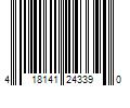 Barcode Image for UPC code 418141243390