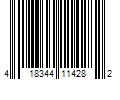 Barcode Image for UPC code 418344114282