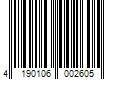 Barcode Image for UPC code 4190106002605