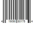 Barcode Image for UPC code 419090801754