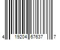 Barcode Image for UPC code 419204676377