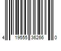 Barcode Image for UPC code 419555362660