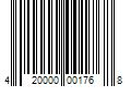 Barcode Image for UPC code 420000001768