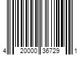 Barcode Image for UPC code 420000367291