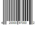 Barcode Image for UPC code 420000970002