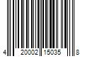 Barcode Image for UPC code 420002150358