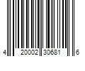 Barcode Image for UPC code 420002306816