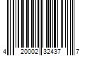 Barcode Image for UPC code 420002324377