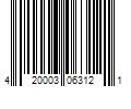 Barcode Image for UPC code 420003063121