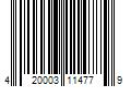 Barcode Image for UPC code 420003114779