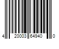 Barcode Image for UPC code 420003649400