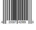 Barcode Image for UPC code 420087429998