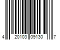 Barcode Image for UPC code 420103091307